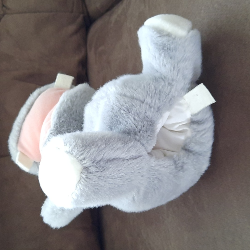 Hippo puppet,  plush, stuffed animal - Picture 5 of 5